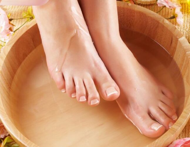 ванночка для ніг при грибкової інфекції